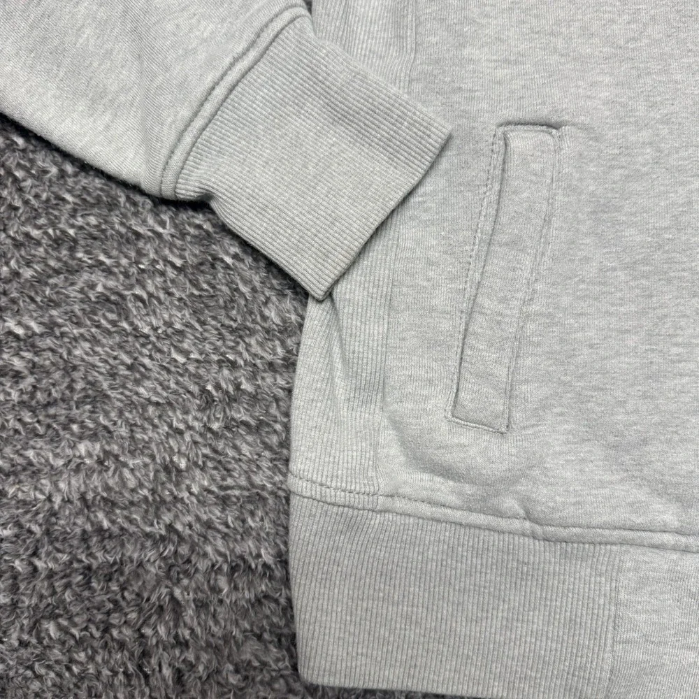 Carhartt Girls Full‎ Zip Jacket Sweatshirt Size S 4-6 Heather Gray Fleece